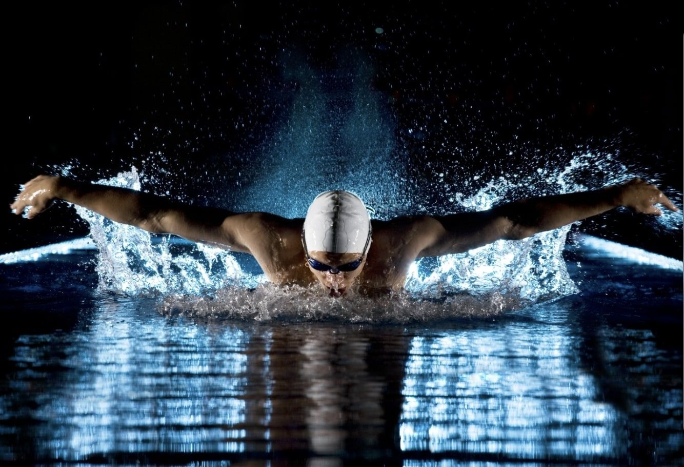 Man swimming