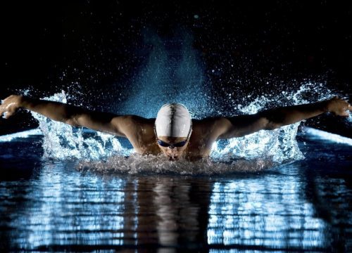 Man swimming